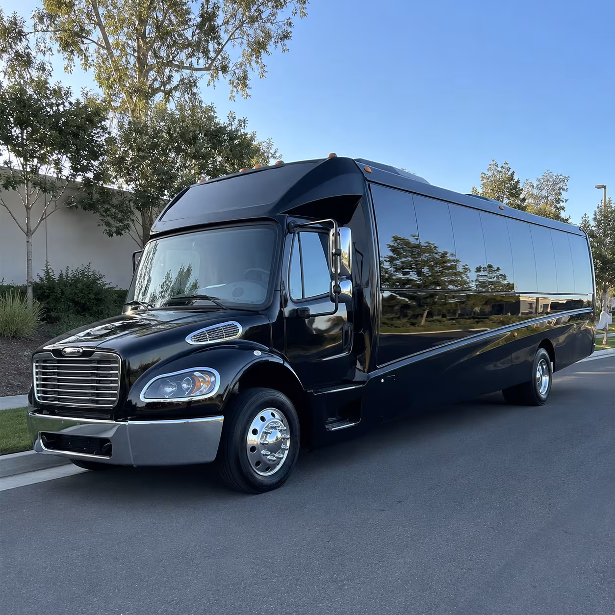 bus rentals for groups heading to levitt pavilion and smaller denver area venues