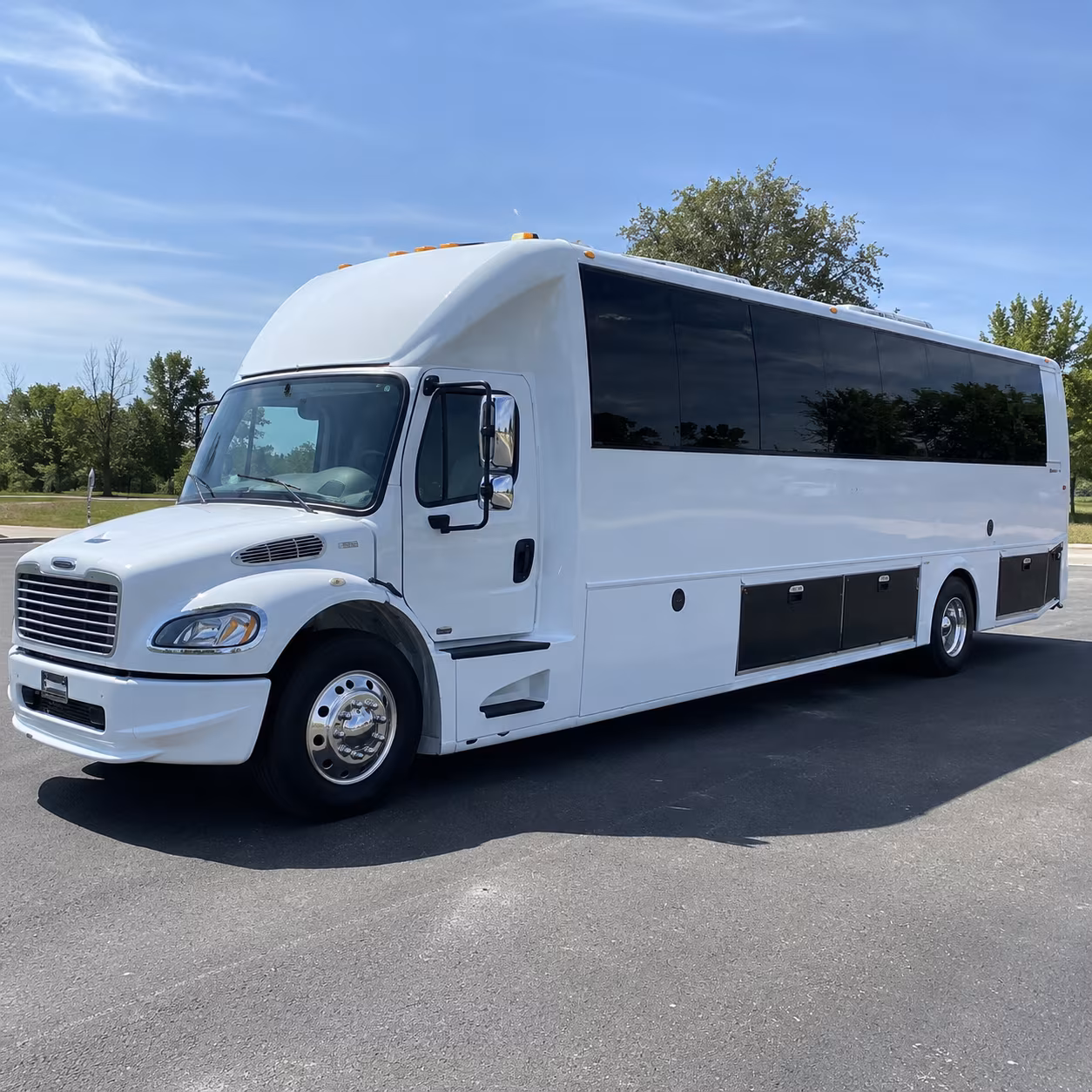 castle rock 40 passenger party bus