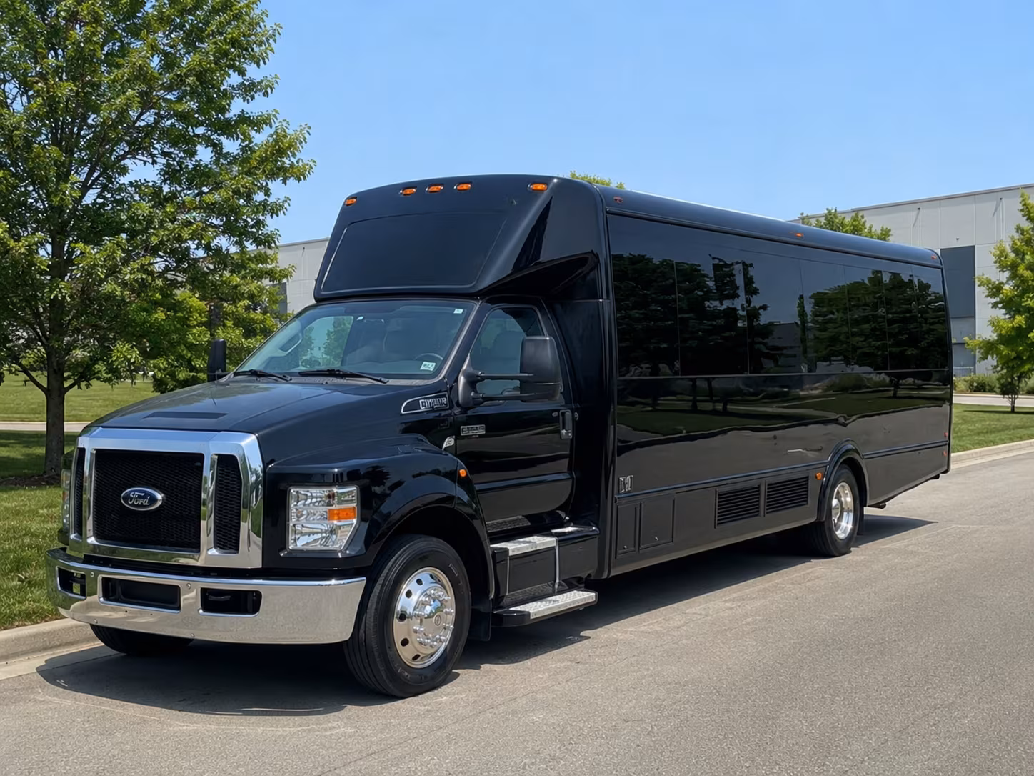 castle rock corporate event party bus transportation