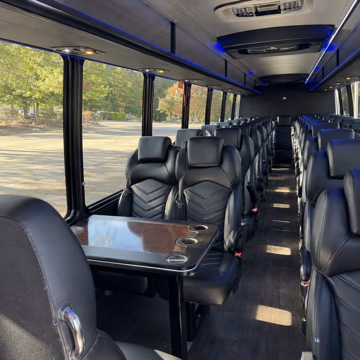 castle rock prom transportation onboard seating