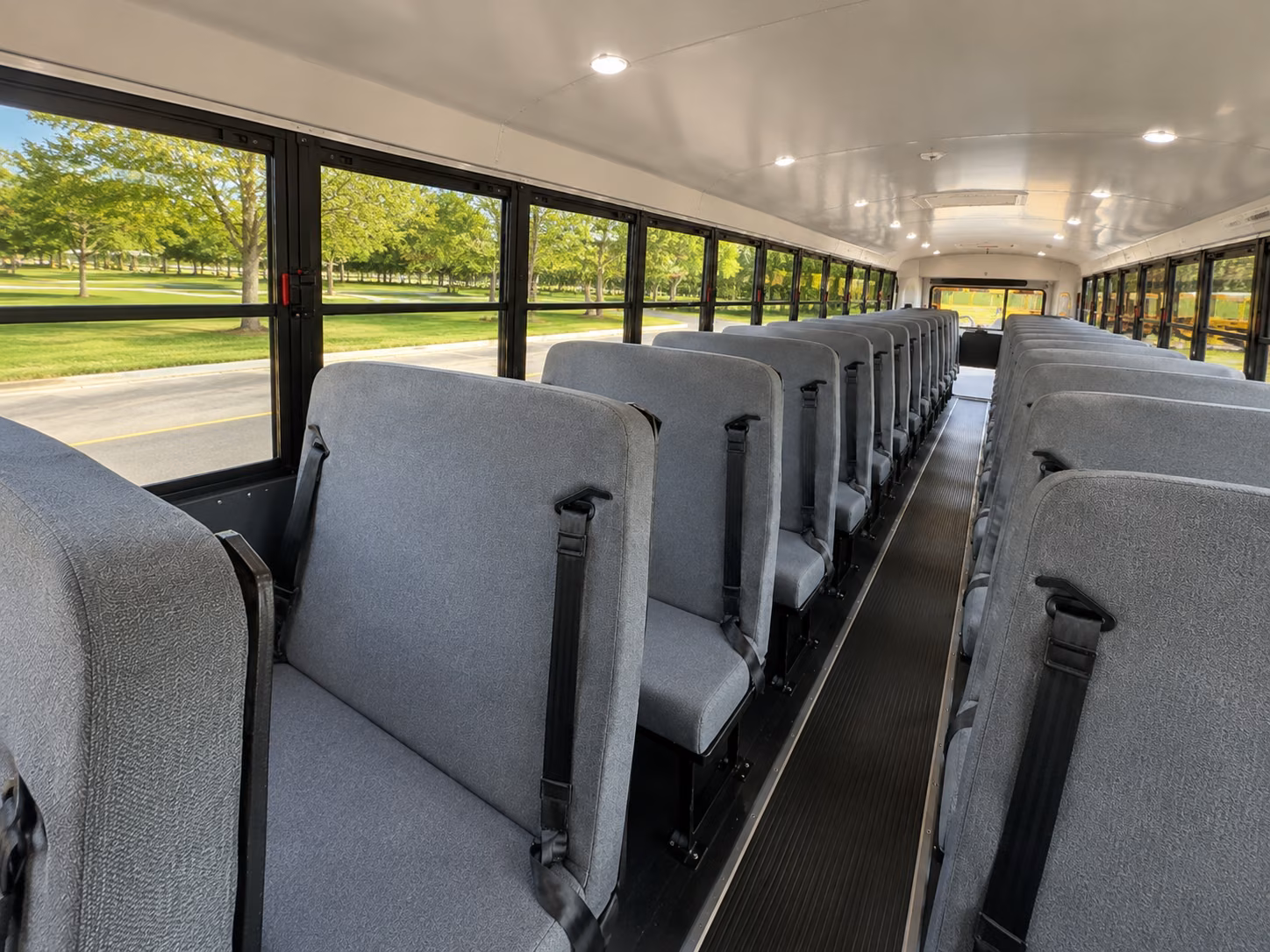 castle rock school bus interior
