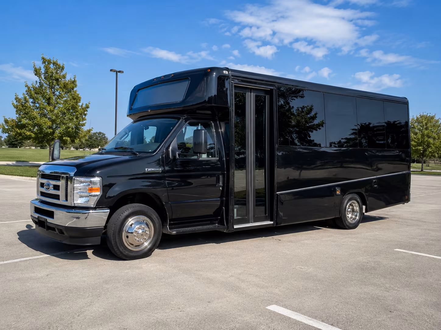 castle rock school event transportation onboard seating