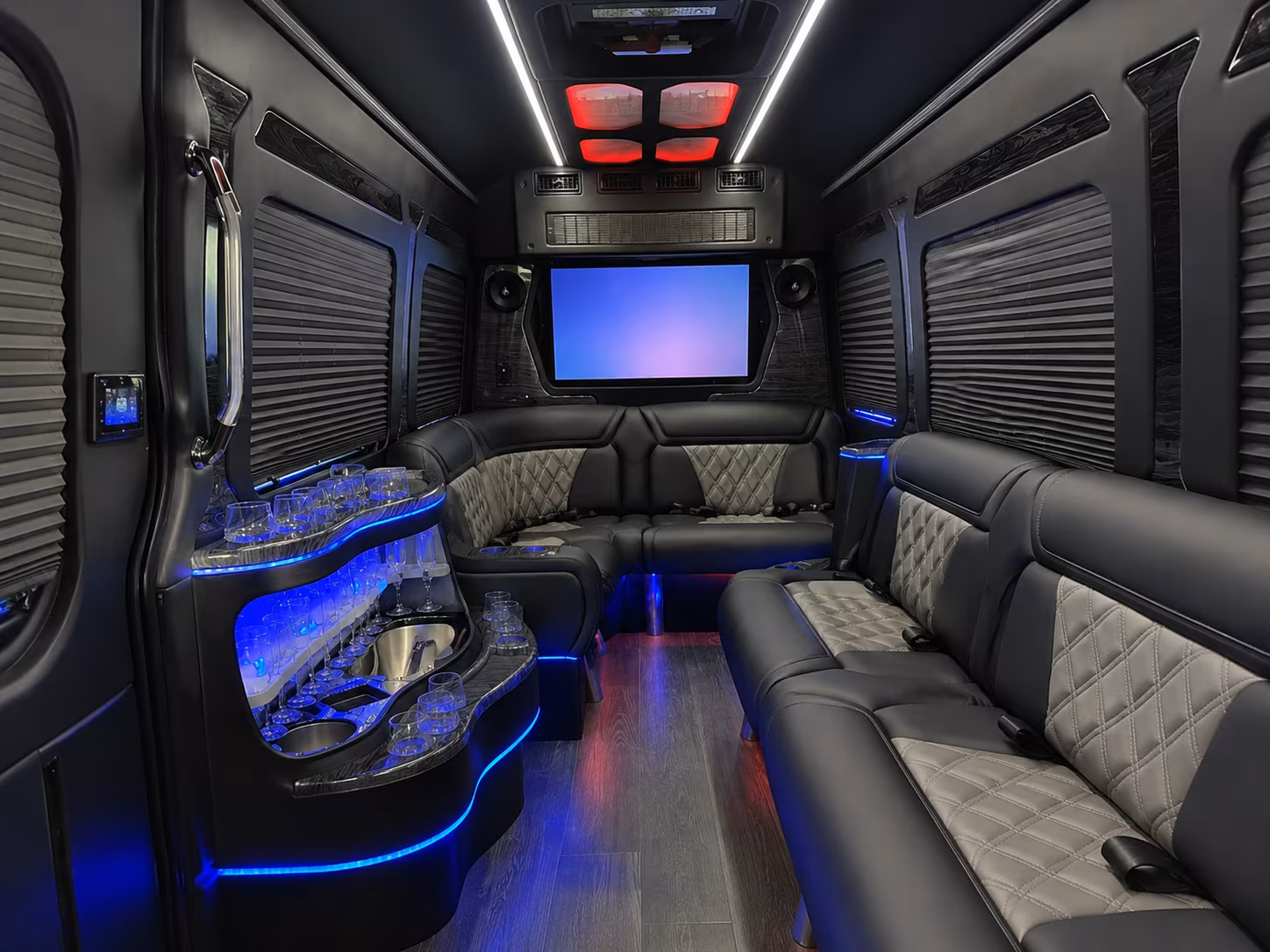 castle rock sprinter limousine interior