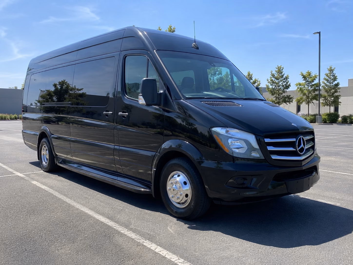castle rock sprinter van with driver