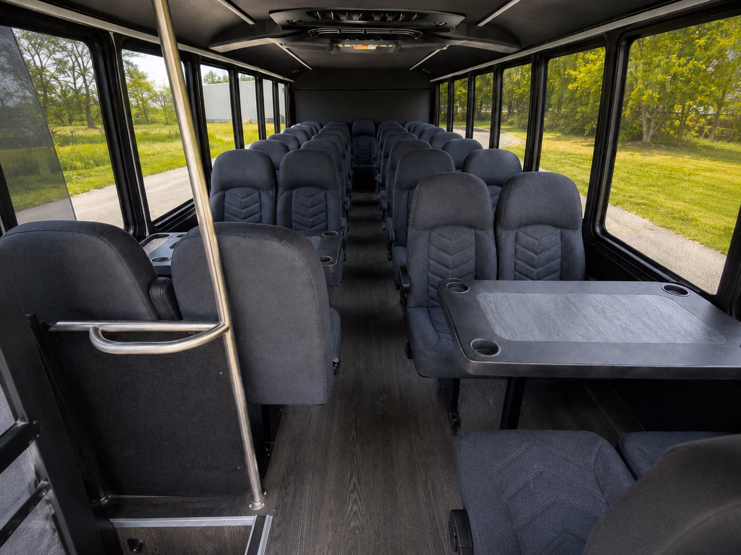 charter buses for larger castle rock wedding weekends