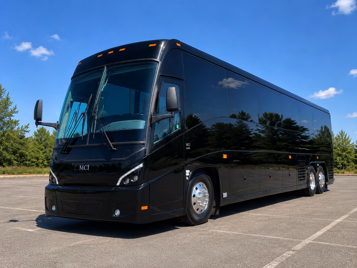 out of state charter bus service from castle rock colorado